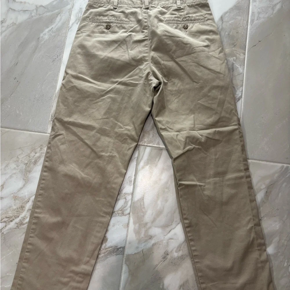 Lands' End Men's Khaki Chinos